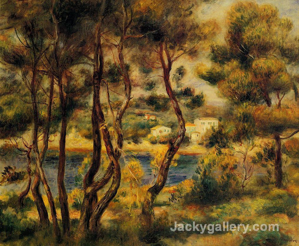 Cape Saint Jean by Pierre Auguste Renoir paintings reproduction